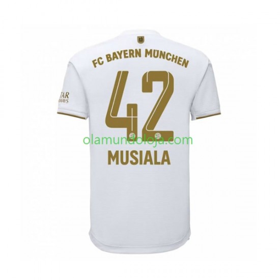 Camisola Bayern de Munique Musiala 42 Homem Equipamento Segundo 2022-2023 Manga Curta